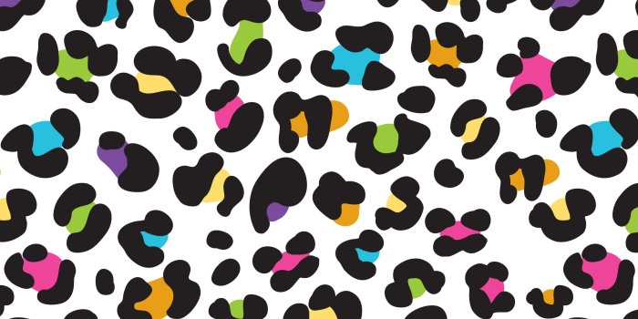 2550x3300 Colorful Cheetah Leopard Print Gifts for Teens Throw Pillow