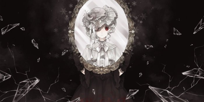 1366x768 Download 1366x768 Anime Girl, Lolita, Polychromatic, Gothic