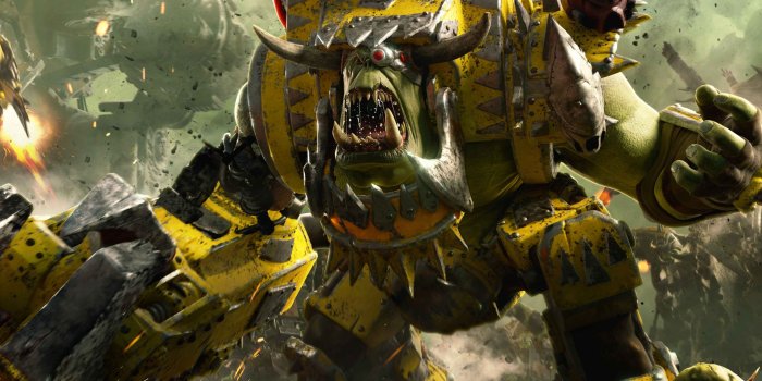 2732x2732 Free download Warhammer 40000 Dawn of War III 3 Ork Faction 4K HD