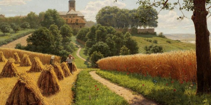 1680x1050 1680x1050 Trees Church People Harvest desktop PC and Mac wallpaper