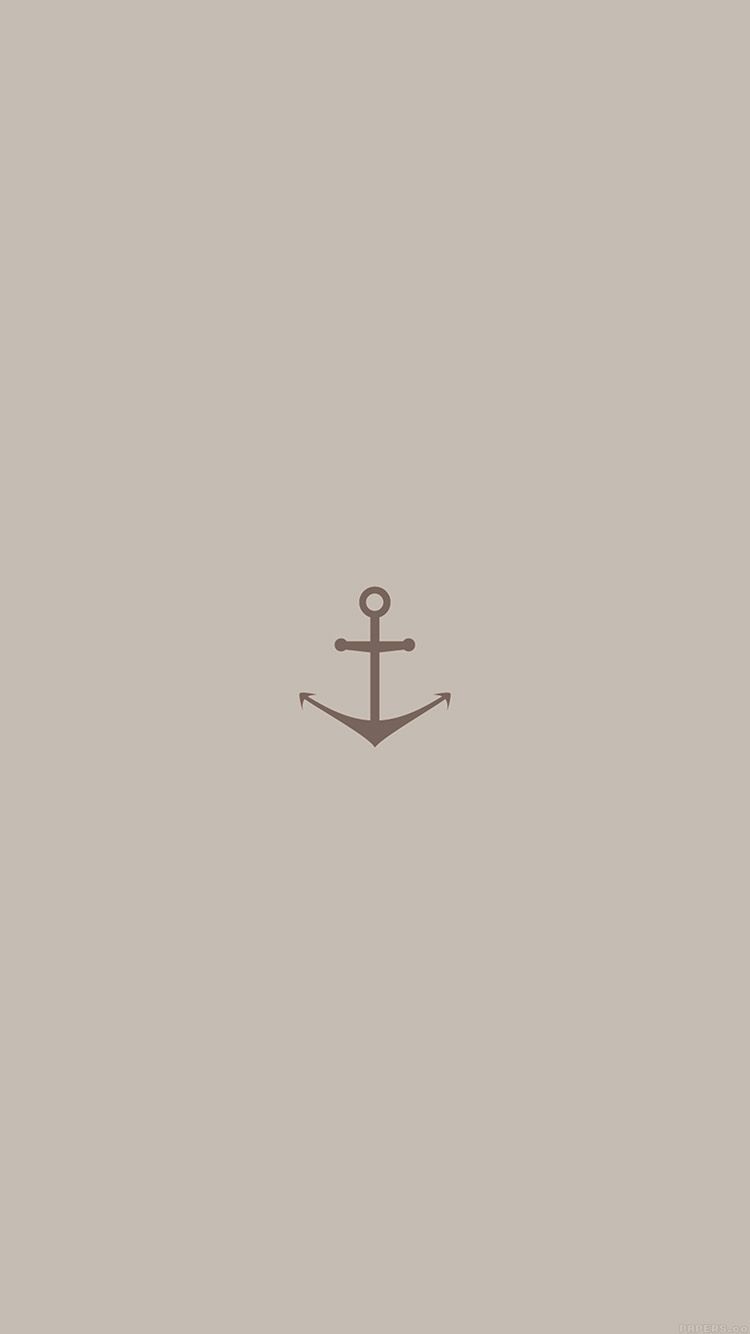 750x1334 PAPERS.co | iPhone wallpaper | ah29-minimal-sea-anchor-logo-red-art