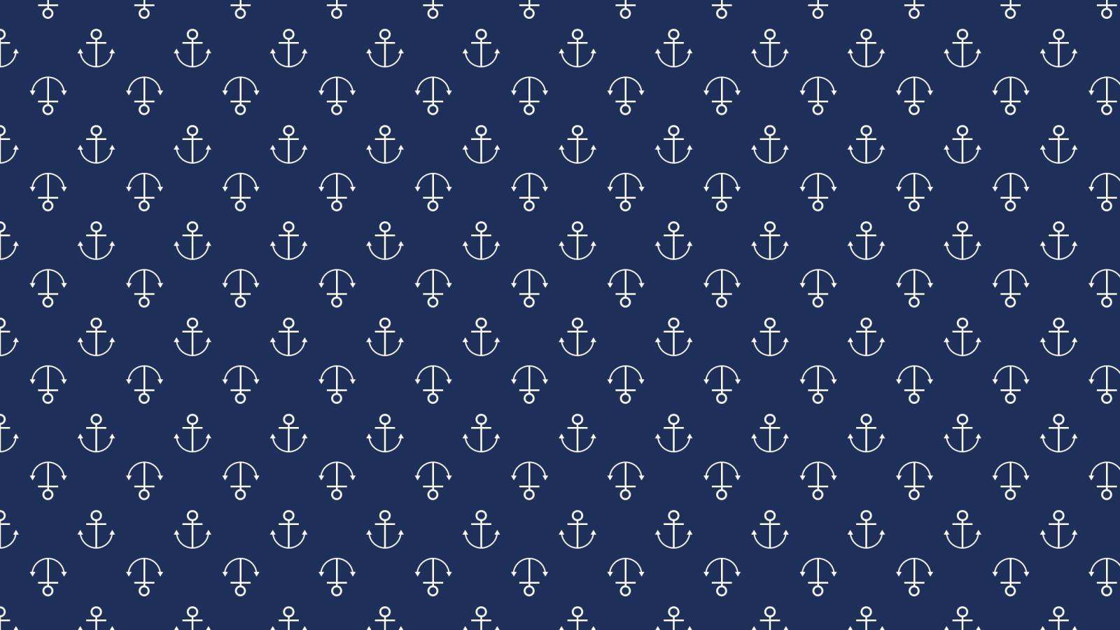 2560x1440 Cute Anchor On Chevron Wallpaper - Circle (#546110) - HD Wallpaper