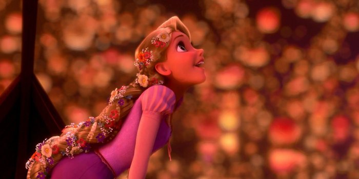 1332x850 Tangled Lanterns Wallpaper posted by Samantha Walker
