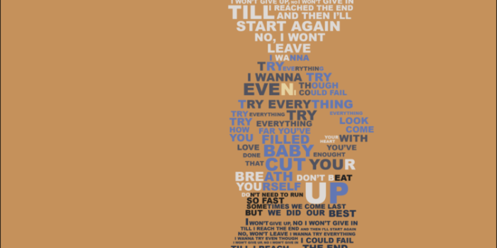 752x1063 I wanted to do something new and here's the result, typography