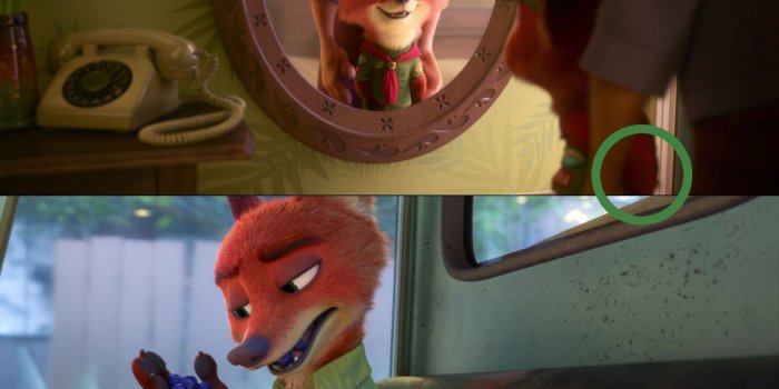 1920x1612 In Zootopia, Nick's handkerchief was part of his Scout uniform