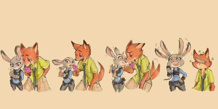1900x1200 4540689 #sketches, #simple background, #Zootopia, #Judy Hopps