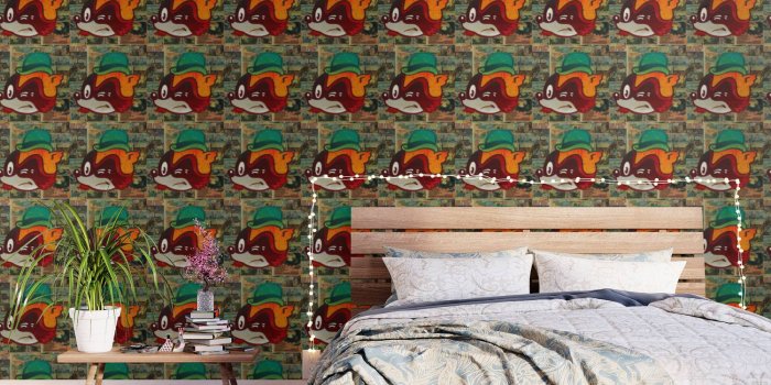 1500x1500 Raccoon Face Wallpaper by beerymethod | Society6