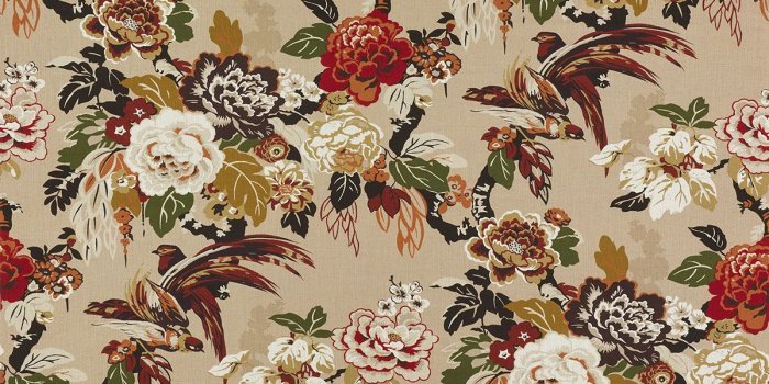 1200x854 Grand Floral - Autumn fabric | Archive 1 | The Design Archives