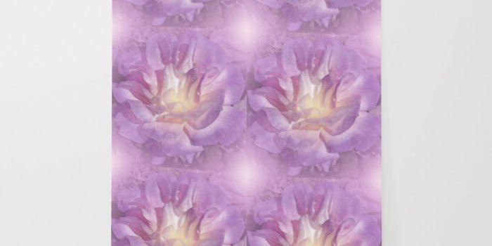 1500x1500 Big Lavender Pink Rose Glow Wallpaper by profilesincolor | Society6