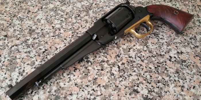 5312x2988 Pietta Remington 1858 New Army w/ .45 Colt Conversion Wallpaper