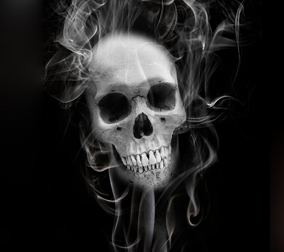 960x854 Smoking Skull Wallpapers Group (47+)