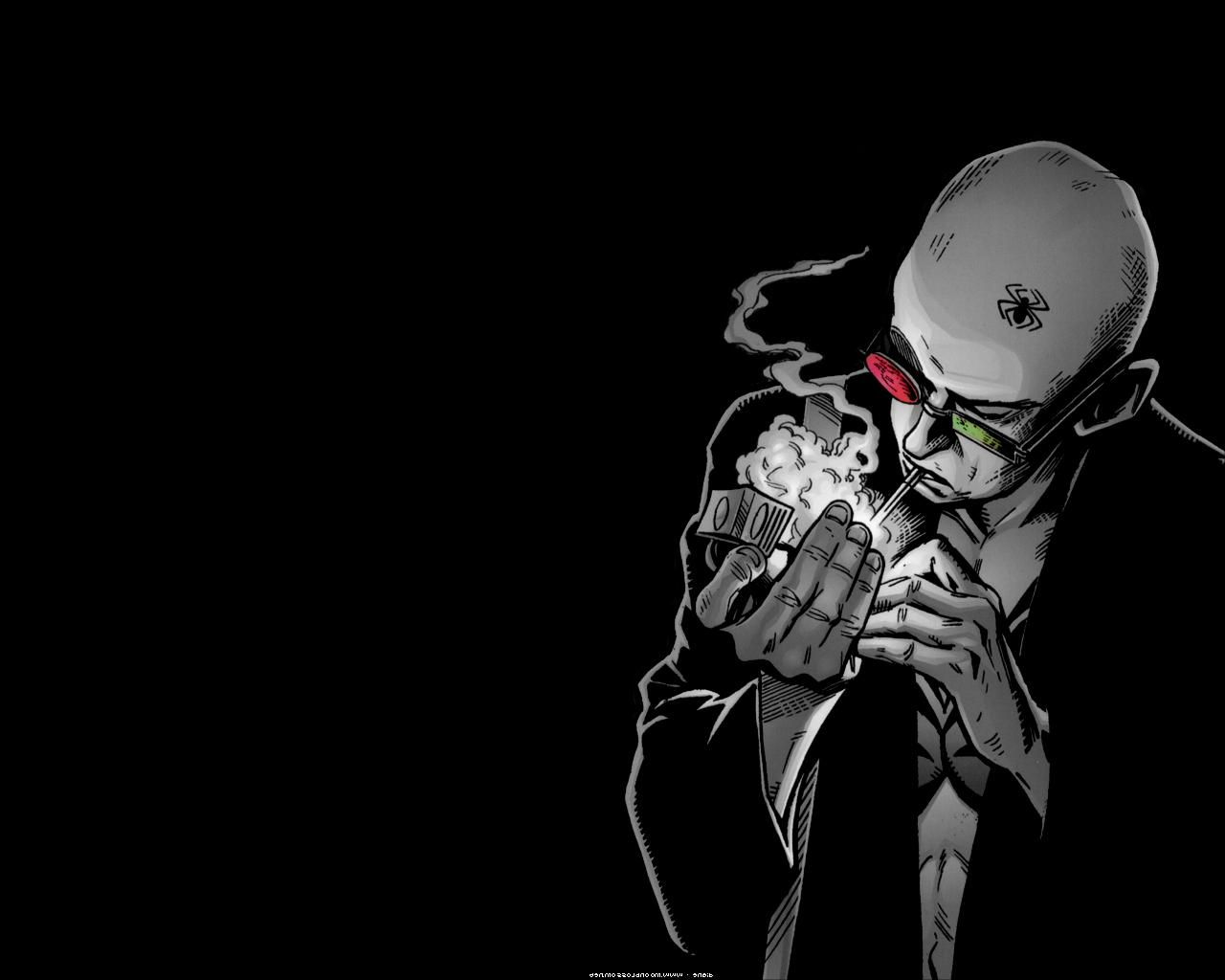 1280x1024 Hd Smoking Wallpapers Group - Black And White Smoking (#180869