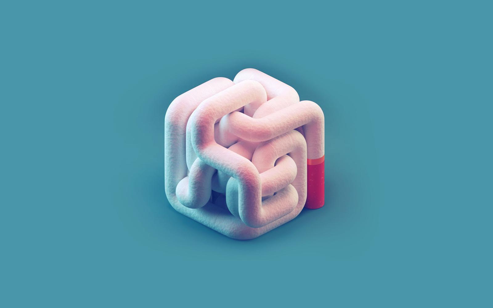 3840x2400 ay30-cigarette-smoke-minimal-blue-pink-illustration-art-wallpaper