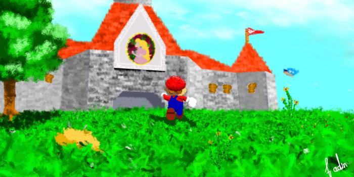 1920x1080 Super Mario 64 By FADINFADIN On DeviantArt Desktop Background