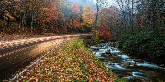 1280x853 Desktop Wallpapers USA Great Smoky Mountains Nature Autumn Parks
