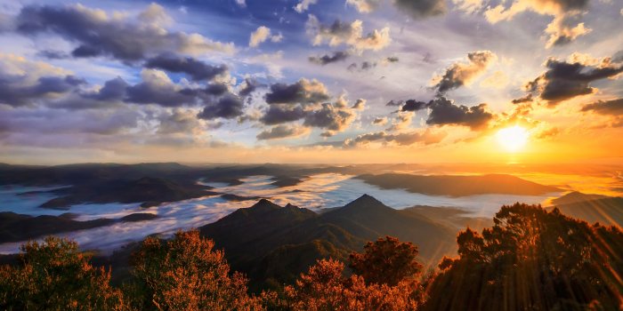 3840x2160 Smoky Mountains Desktop Wallpaper posted by Zoey Walker