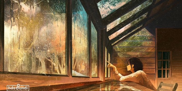 1406x789 Hdsoundi - Rain - Japanese Rainy Day Art, Hd Wallpapers