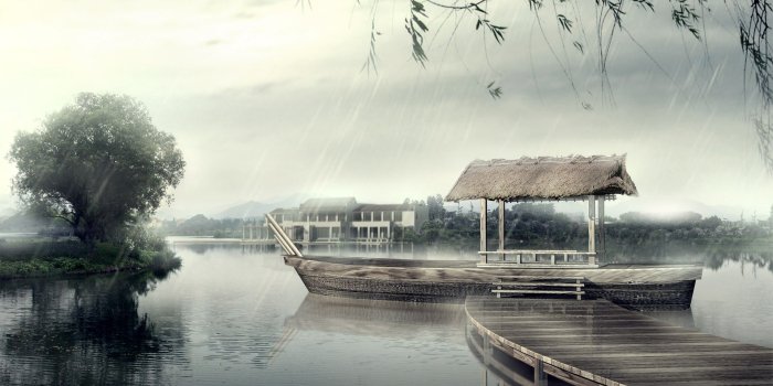 1920x1200 Nature in ZedPhotos: rain falling