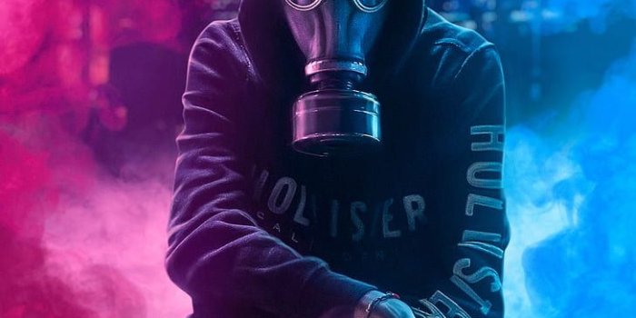 728x1294 HD wallpaper: digital, digital art, artwork, smoke, colored smoke