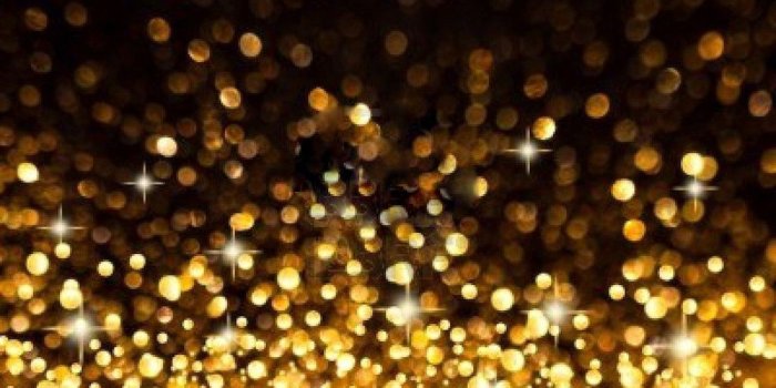 1024x1024 Golden twinkle lights background | Christmas lights background