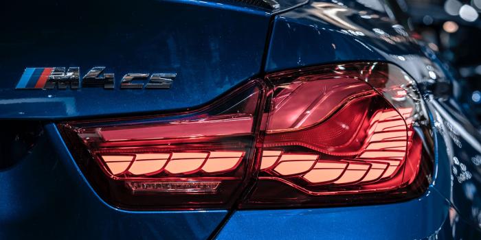 3840x2400 Download wallpaper 3840x2400 bmw m4 cs, bmw, blue, rear view 4k