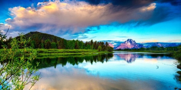 1366x768 Beautiful Spring Scenery HD Desktop Wallpapers : Widescreen