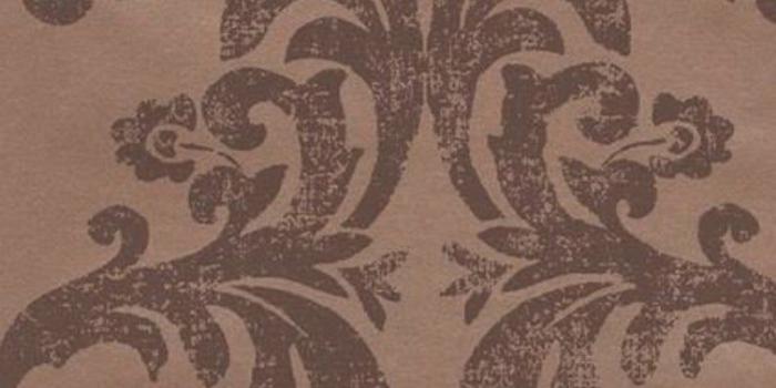 794x1066 Dark Scrolling Damask Wallpaper Copper Brown Living Room | Etsy