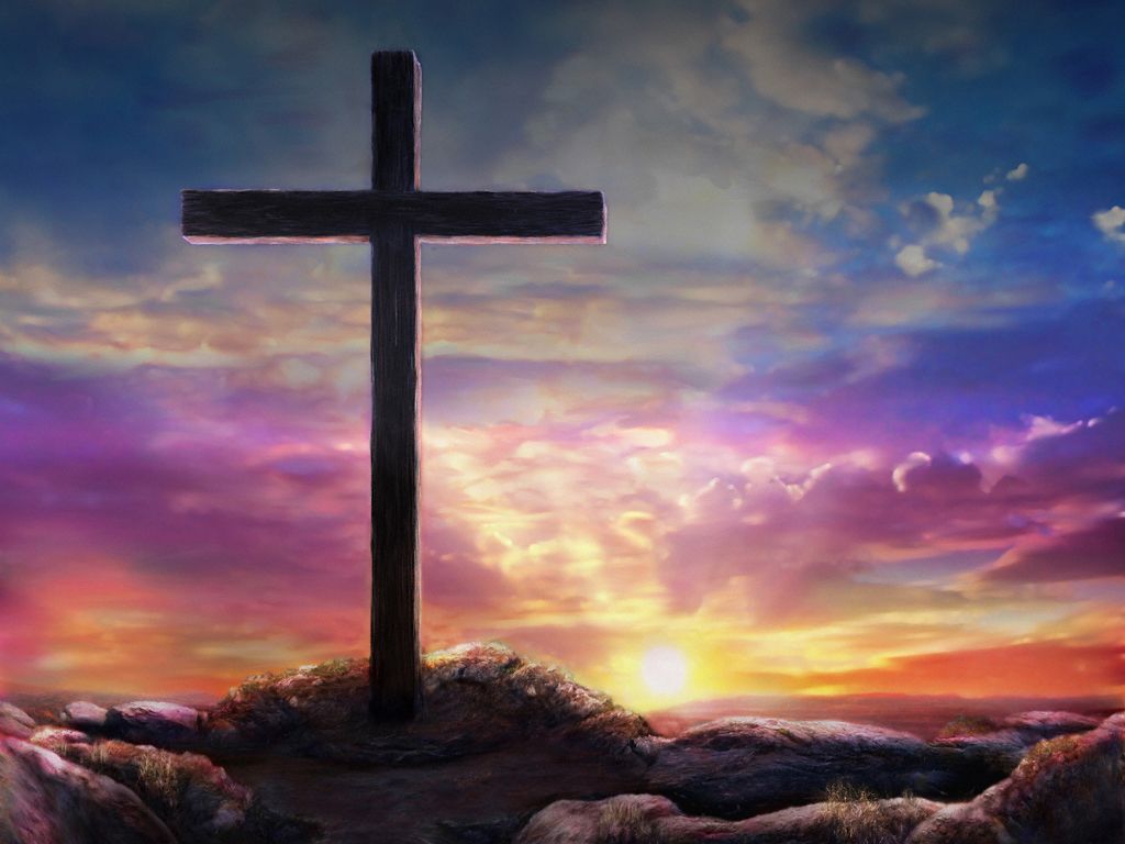 1024x768 25752 beautiful cross wallpaper