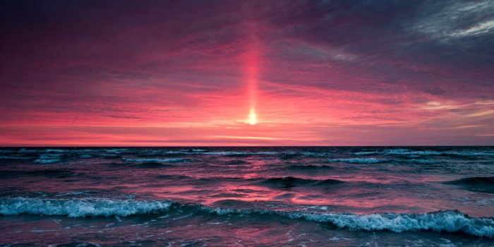 1280x1280 Pinkish Sunset Ultra HD Desktop Background Wallpaper for : Multi
