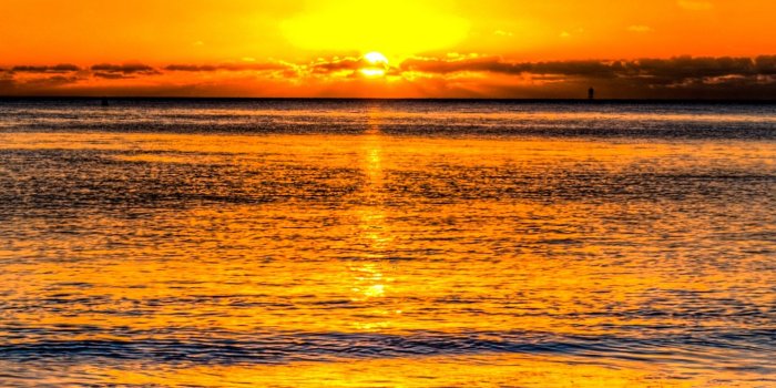 1440x2560 Download wallpaper 1440x2560 sunset, horizon, sea, surf, hawaii