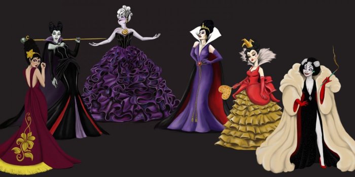 1366x768 Free download Disney Villains Designer Collection by Katifisen