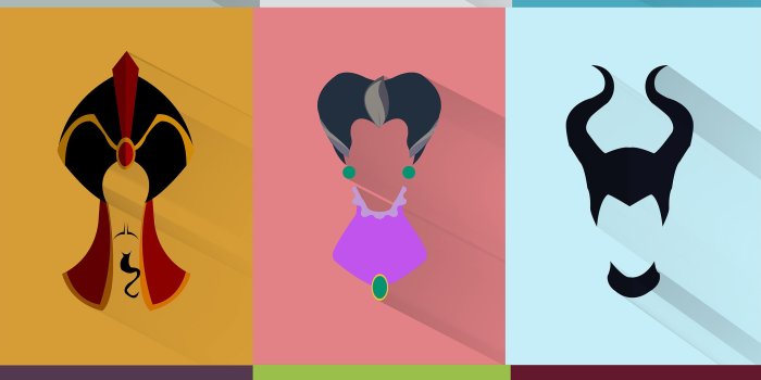 2480x3508 Check out this @Behance project: “Flat Design| Disney Villains