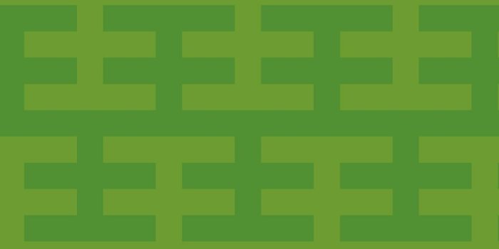 1024x1024 Green Fendi Pattern iPad Wallpapers Free Download