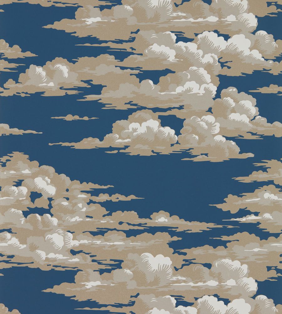 900x1000 Sanderson - Silvi Clouds Wallpaper