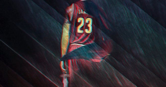 670x1191 Free download NBA LeBron James v2 Wallpaper mobile by dunkakis