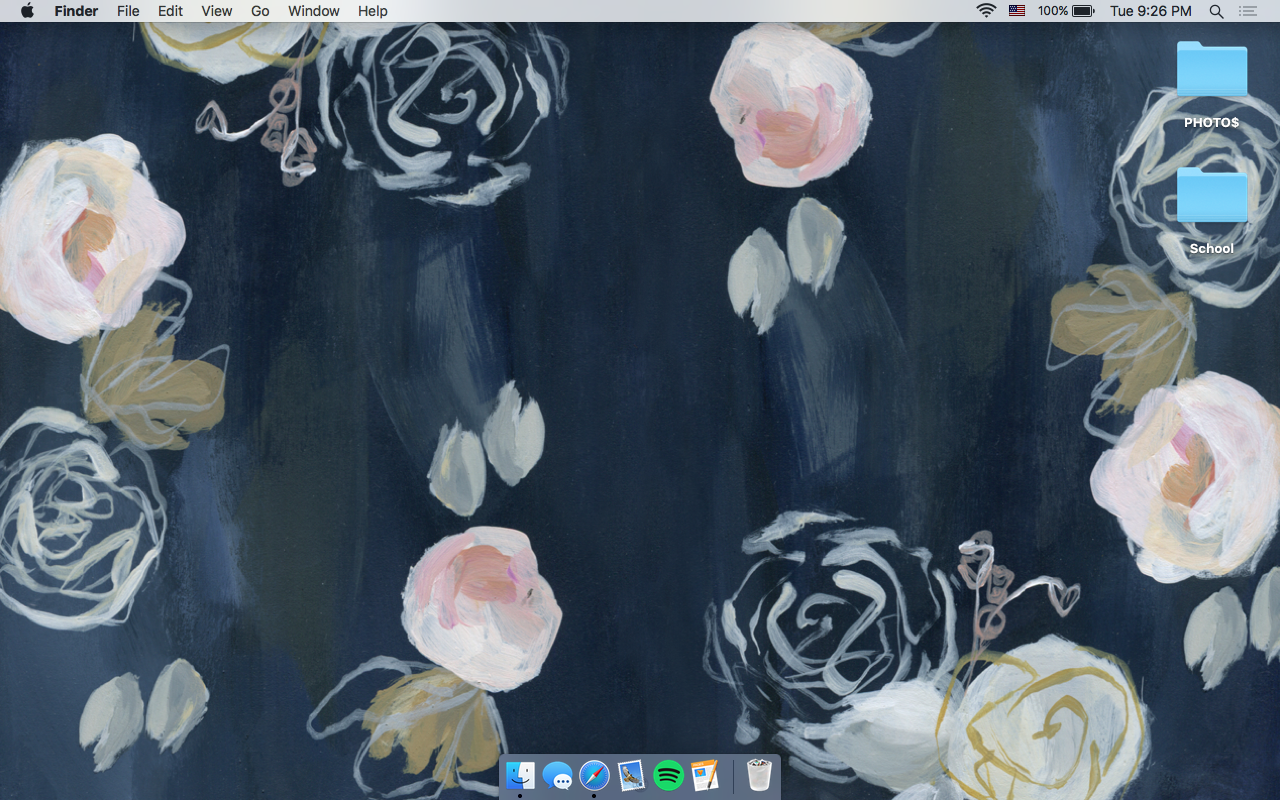 1280x800 Desktop Wallpapers + Laptop Organization