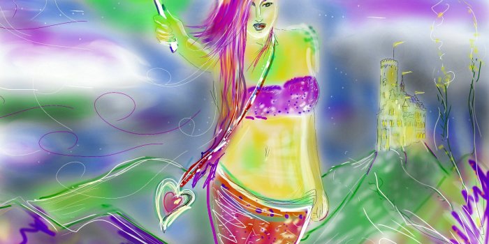 1920x1200 Bellatrix Lestrange And Lord Voldemort's Daughter Oonaugh