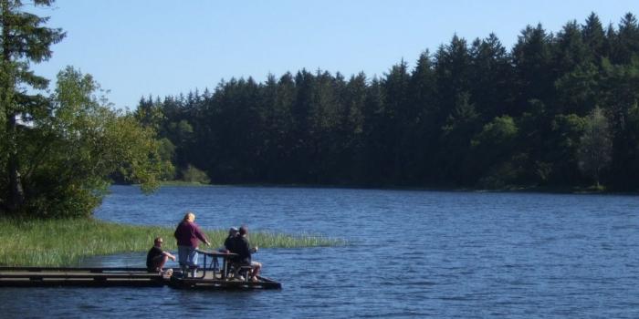 1440x900 Free download Lake Fishing Wallpaper HD wallpaper background