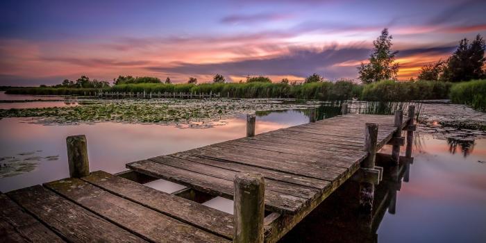 2560x1600 Fishing Dock Wallpapers