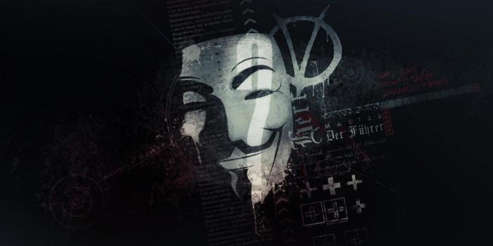 1366x768 Anonymous Mask Wallpapers V For Vendetta Desktop Background