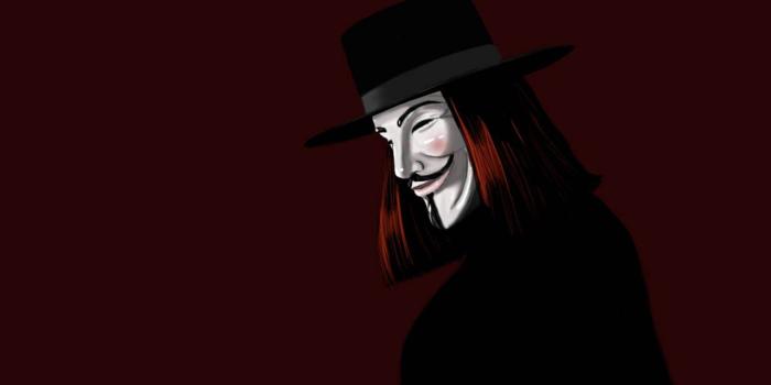 1280x800 V for Vendetta, Mask, Guy Fawkes mask, Hat Wallpapers HD / Desktop