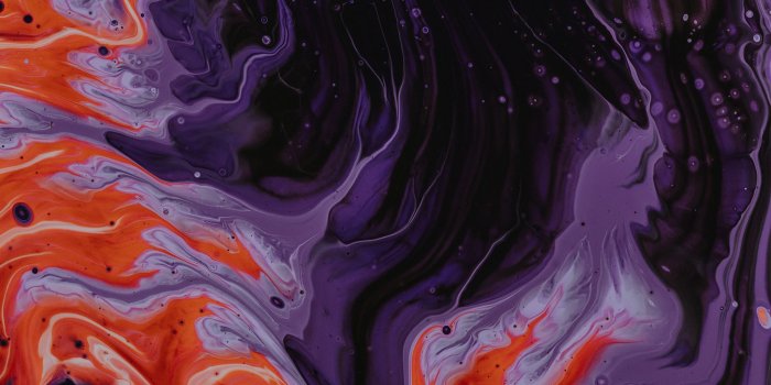 2048x2048 Inferno Ink Violet - Wallpapers Central