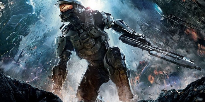 2880x1620 Master Chief, Halo: Master Chief Collection, Fantasy Art, Gun