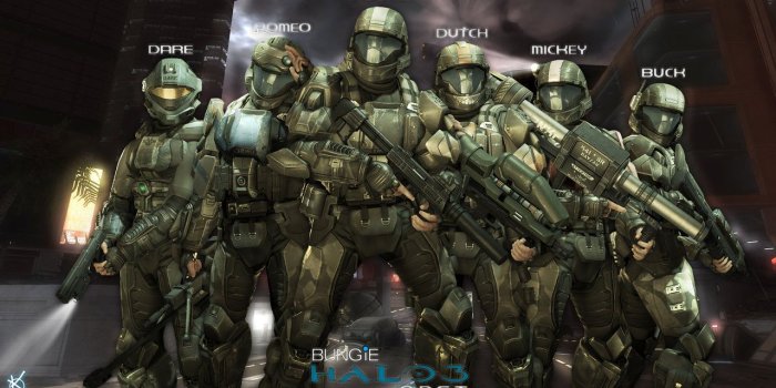 1280x720 Video Game Gallery: Halo 3 ODST Wallpaper