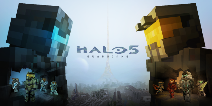 1920x1080 Halo 5 Gets Minecraft Xbox DLC Skins - GameSpot