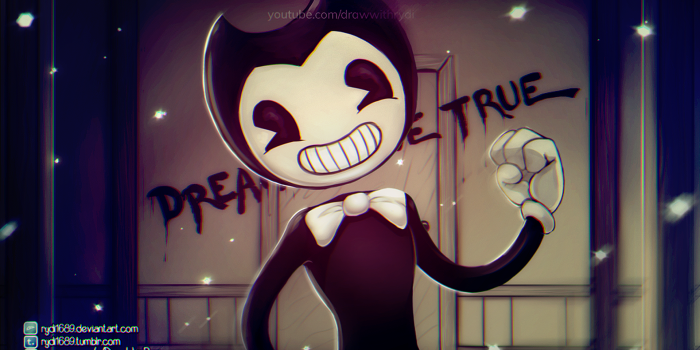 1920x1080 Normal Bendy Wallpaper by Draw With Rydi - Free download on ToneDen