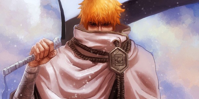 1664x1305 Athah Anime Bleach Sword Ichigo Kurosaki 13*19 inches Wall Poster