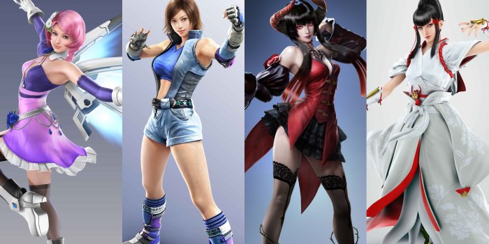 3840x2160 Wallpaper Tekken 7, Four Beautiful Girls - Alisa Bosconovitch