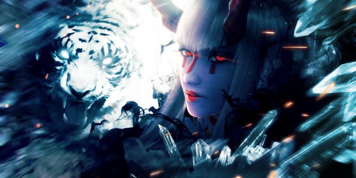 3840x2160 Here's a high-resolution wallpaper of Devil Kazumi and her white