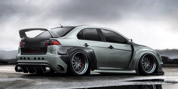 1920x1080 TDW Styling Mitsubishi Lancer Evolution X wallpaper - Car